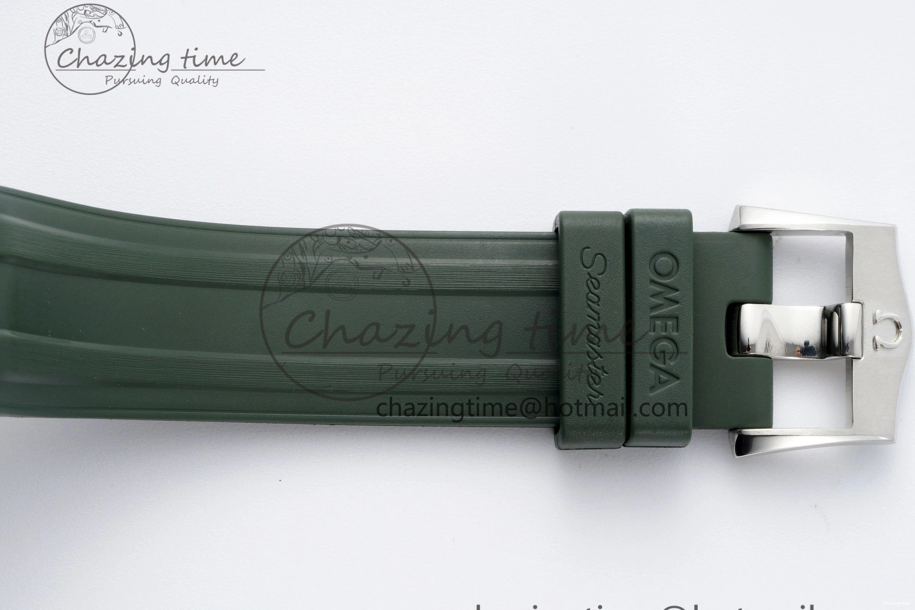 0321 Effortless Seamaster Diver 300M VSF 1:1 Best Edition Green Ceramic Green Dial on Green Rubber Strap A8800 V 7827